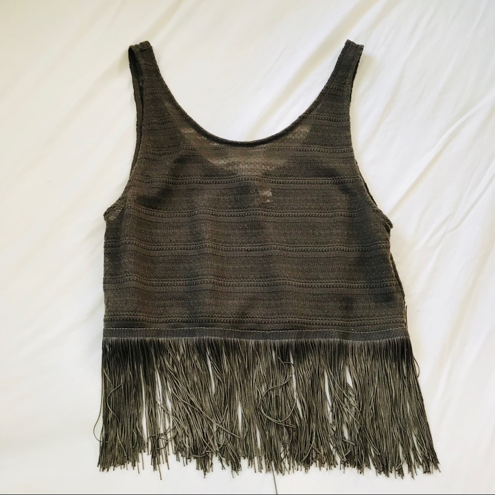 Fringe shirt
